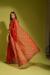 Picture of Beauteous Georgette Fire Brick Saree