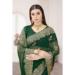 Picture of Radiant Silk Forest Green Saree