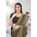 Picture of Delightful Georgette Black Saree