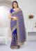 Picture of Superb Georgette Midnight Blue Saree