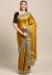 Picture of Wonderful Net & Silk Dark Golden Rod Saree