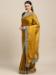 Picture of Wonderful Net & Silk Dark Golden Rod Saree