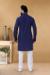 Picture of Taking Cotton & Silk Dark Slate Blue Kurtas