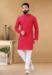 Picture of Pretty Cotton & Silk Fire Brick Kurtas