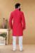 Picture of Pretty Cotton & Silk Fire Brick Kurtas