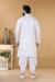 Picture of Splendid Cotton & Silk White Kurtas