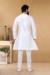 Picture of Excellent Cotton & Silk White Kurtas