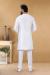 Picture of Delightful Cotton & Silk White Kurtas