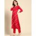 Picture of Beauteous Organza Crimson Kurtis & Tunic