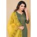 Picture of Classy Chiffon Dark Olive Green Kurtis & Tunic