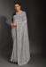 Picture of Amazing Georgette Dim Gray Saree