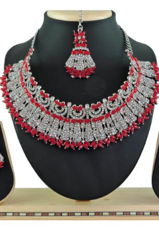 Picture of Radiant Red Necklace Set