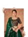 Picture of Ideal Organza Forest Green Lehenga Choli