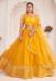 Picture of Taking Net Orange Lehenga Choli