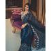 Picture of Good Looking Georgette Navy Blue Saree