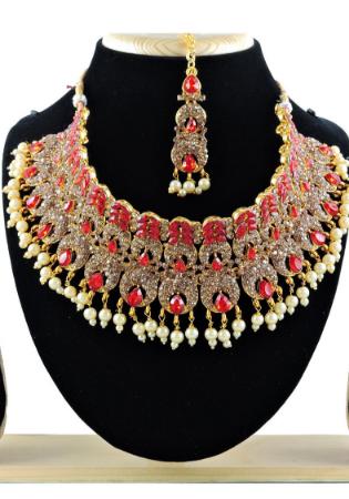 Picture of Marvelous Golden Necklace Set