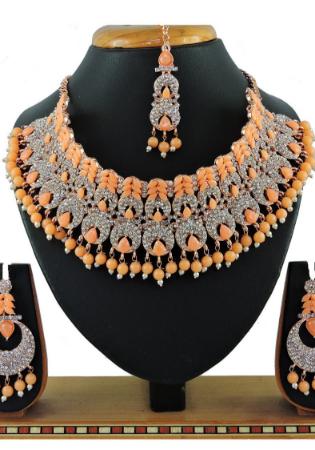 Picture of Excellent Dim Gray Necklace Set