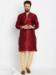 Picture of Sublime Silk Saddle Brown Kurtas