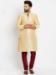 Picture of Splendid Silk Pale Golden Rod Kurtas