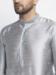 Picture of Nice Silk Light Slate Grey Kurtas