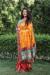 Picture of Beautiful Silk Dark Orange Saree