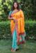 Picture of Resplendent Silk Dark Orange Saree