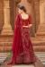 Picture of Magnificent Net Maroon Lehenga Choli