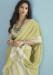 Picture of Bewitching Linen Dark Khaki Saree