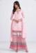 Picture of Georgette Rosy Brown Straight Cut Salwar Kameez