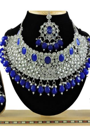 Picture of Magnificent Midnight Blue Necklace Set