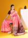 Picture of Excellent Silk Pale Violet Red Saree