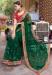 Picture of Lovely Silk Dark Green Saree