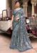 Picture of Pleasing Silk Light Slate Grey Saree