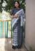 Picture of Ideal Cotton Ghost White Saree