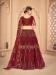 Picture of Statuesque Net Maroon Lehenga Choli