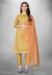 Picture of Gorgeous Cotton Burly Wood Straight Cut Salwar Kameez