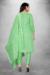 Picture of Cotton Dark Olive Green Straight Cut Salwar Kameez