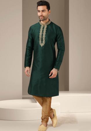 Picture of Enticing Silk Dark Slate Grey Kurtas