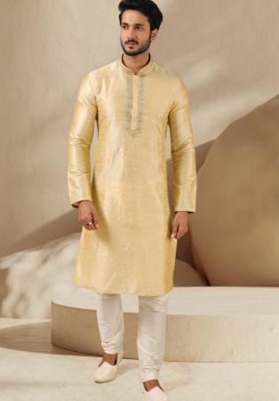 Picture of Beauteous Silk Burly Wood Kurtas