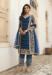 Picture of Enticing Net Navy Blue Straight Cut Salwar Kameez