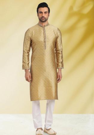 Picture of Sightly Cotton Burly Wood Kurtas