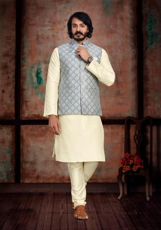 Picture of Pretty Silk Linen Kurtas