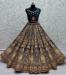 Picture of Sublime Georgette Navy Blue Lehenga Choli