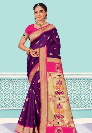 Picture of Appealing Silk Brown Saree