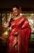 Picture of Charming Silk Dark Red Saree