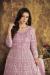 Picture of Exquisite Net Rosy Brown Anarkali Salwar Kameez