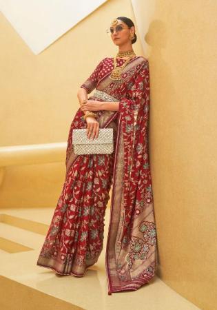 Picture of Wonderful Brasso & Organza Sienna Saree