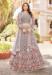 Picture of Magnificent Net Dark Grey Readymade Lehenga Choli