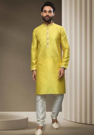 Picture of Statuesque Silk Burly Wood Kurtas