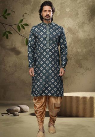 Picture of Excellent Cotton Dark Slate Grey Kurtas